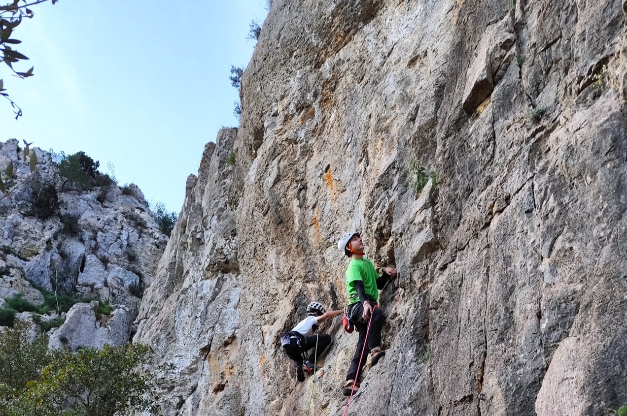 Escalade en falaise
